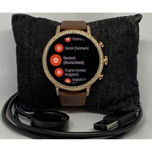 Fossil Gen 4 Authentic Digital Dial Smart Watch Custom Band FTW6015 LT310